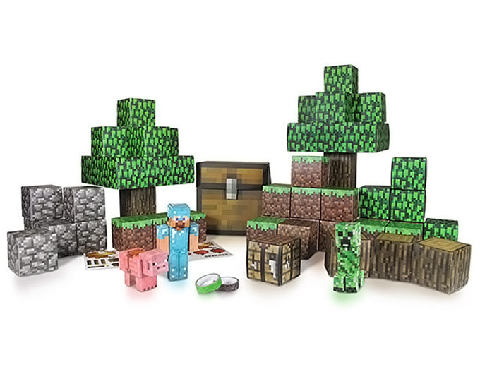Minecraft Papercraft Sets