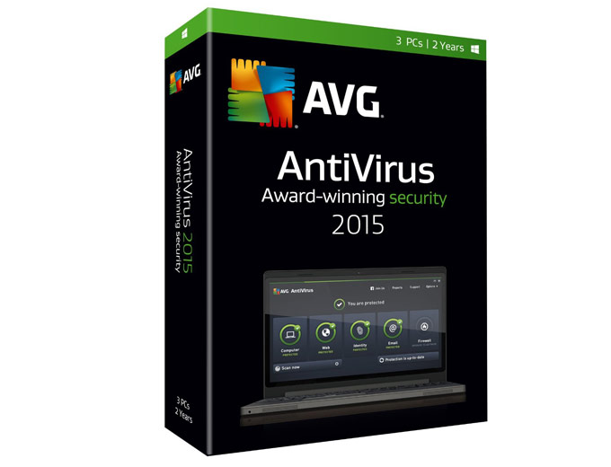 Free: AVG AntiVirus 2015 - 3 PCs / 2 Years