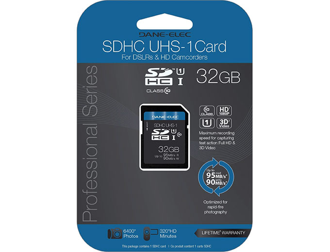 Dane Electronics 32GB SDXC Memory Card