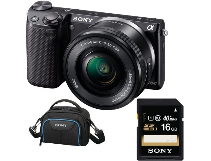 Sony NEX-5TL Digital Camera Bundle