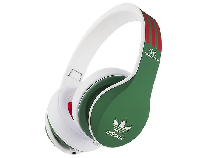 Monster Adidas Originals Green Headphones