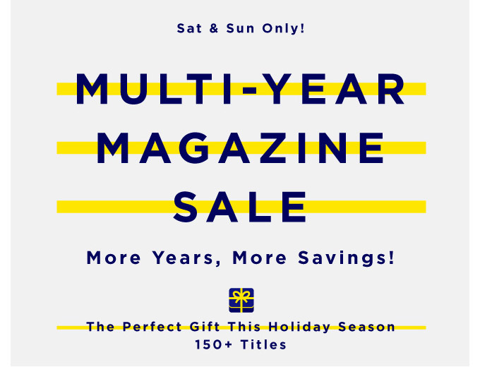 DiscountMags Magazine Subscription Sale