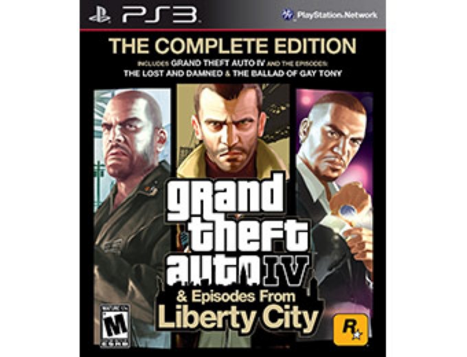 Grand Theft Auto IV Complete PS3