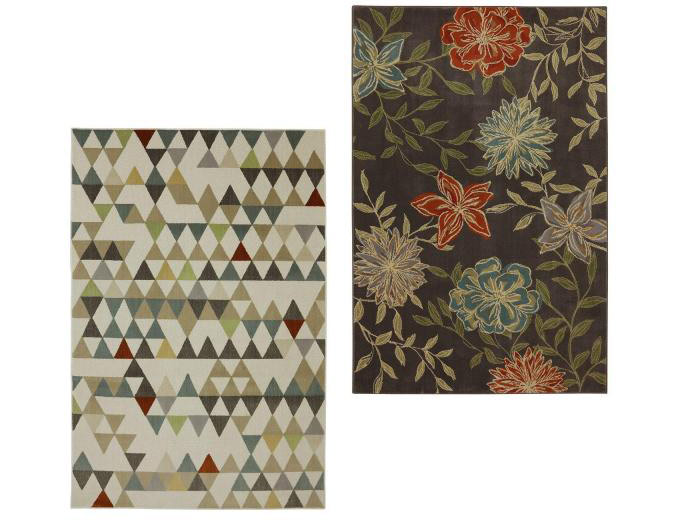 Select Area Rugs at Home Depot