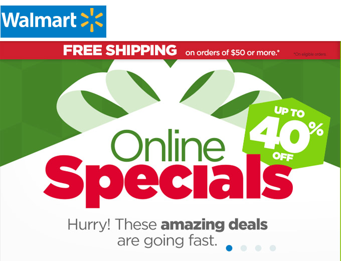 Walmart Online Special Sale - 40% off