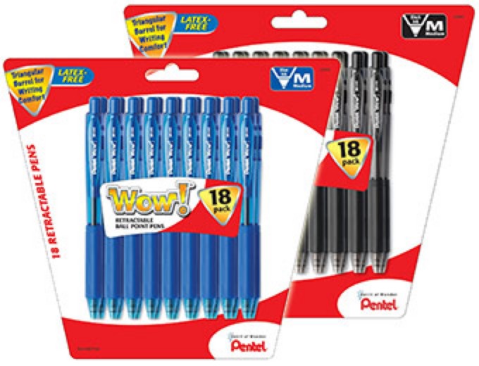 Pentel WOW Retractable Pens