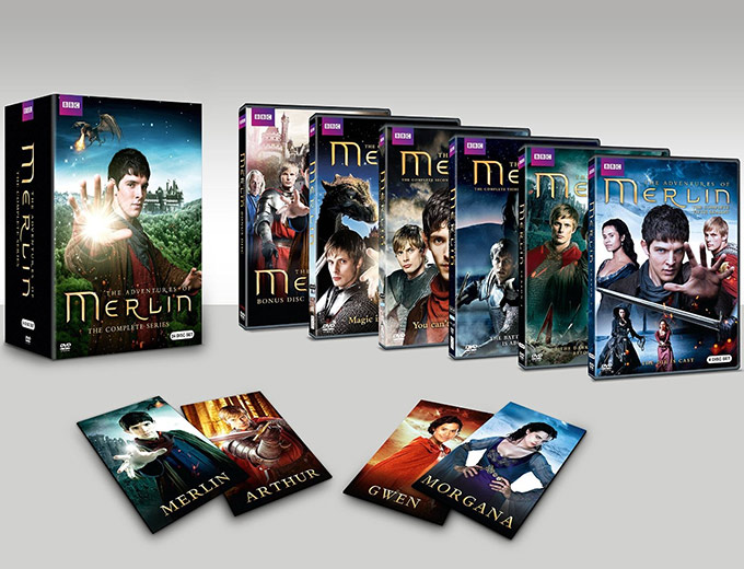 Merlin: Complete Series DVD