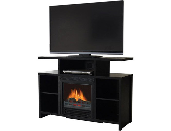Decor Flame Electric Fireplace TV Stand