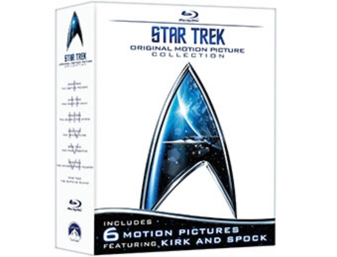 Star Trek: Original 6 Movies Blu-ray