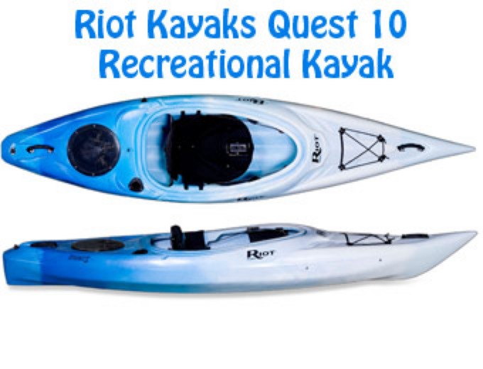 Riot Quest 10 Kayak with Paddle