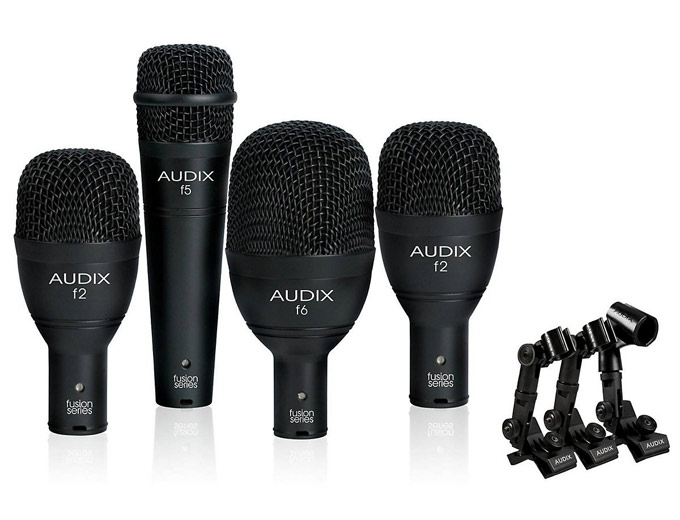 Audix FP4NC 4-Piece Drum Microphone Pack
