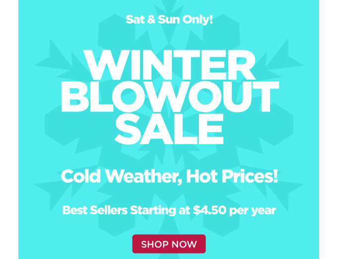 DiscountMags Winter Blowout Magazine Sale