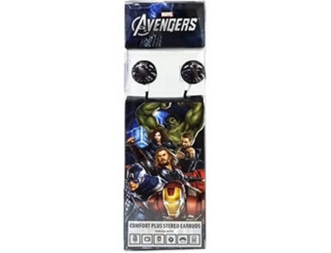 Avengers Marvel Earbud Headphones