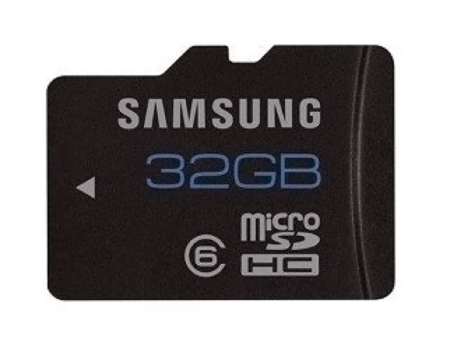Samsung 32GB microSDHC Memory Card