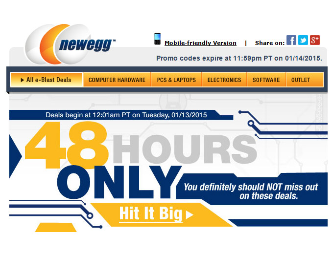 Newegg 48-Hour Sale - Tons of Great Deals