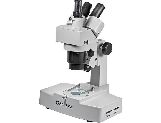 Barska 20x 40x Trinocular Stereo Microscope