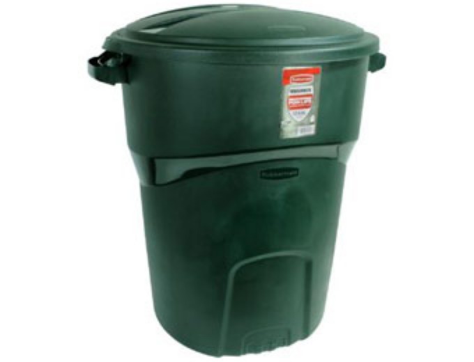 Rubbermaid Roughneck 32-gal. Green Trash Can