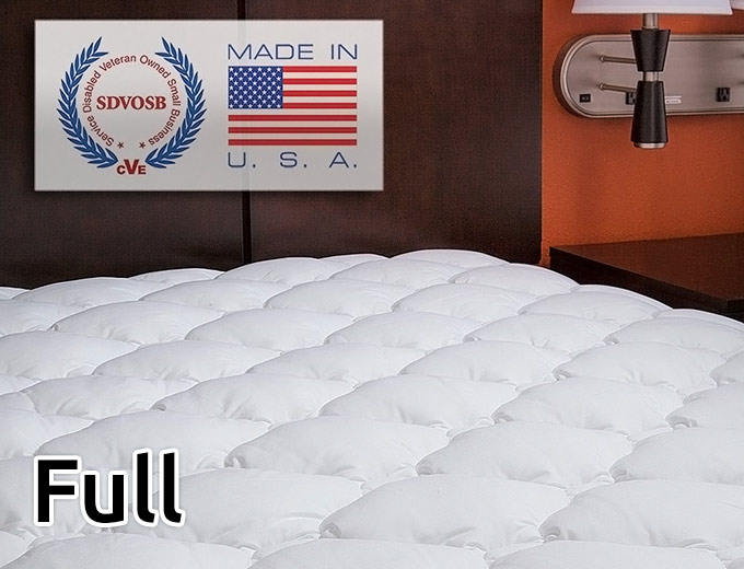 Extra Plush Full Fitted Mattress Topper