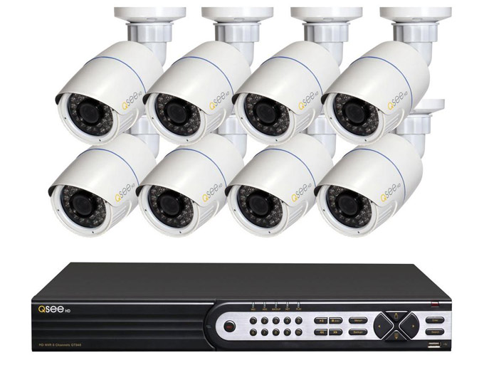 Q-SEE QT848-8L5-3 NVR Surveillance System