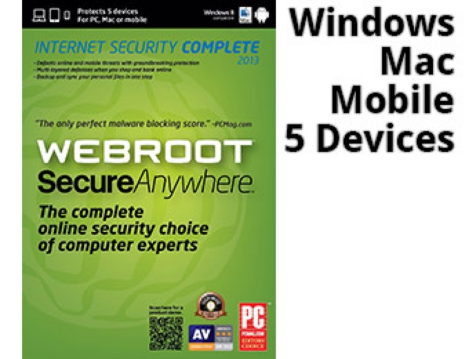 Webroot SecureAnywhere Complete 2013