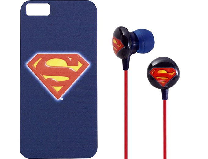 iHip iPhone 5 Superman Case & Headphones