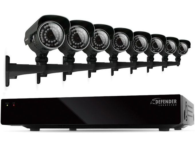 Defender 8 Camera Surveillance System