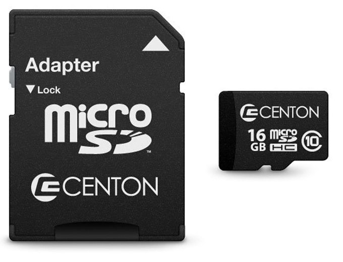 Centon 16GB microSDHC Class 10 Memory Card