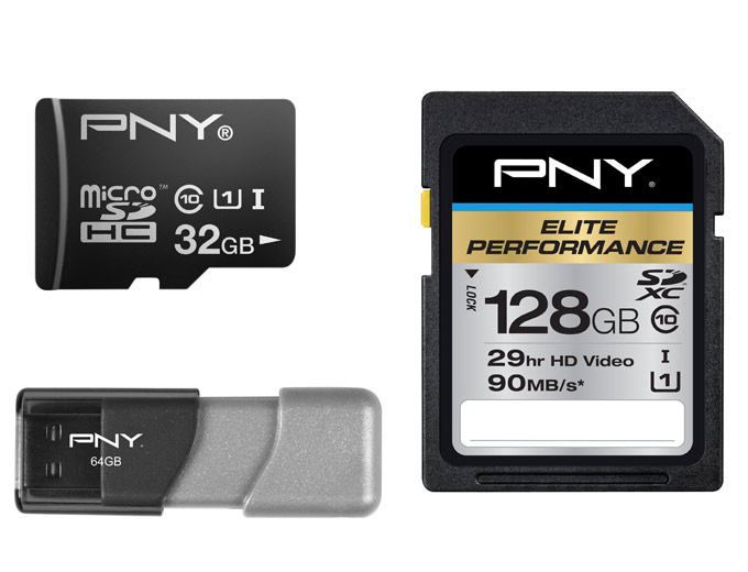 Select PNY Memory and Power Banks