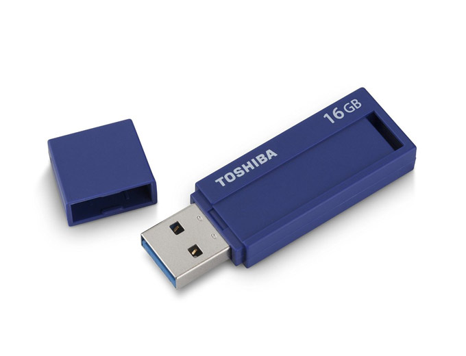 Toshiba TransMemory Blue Flash Drive 16GB