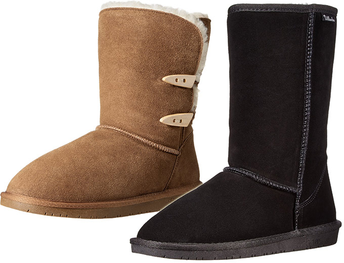 55% off Willowbee & Bearpaw Womens Cozy Boots