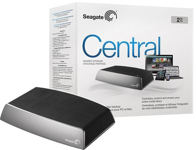 Seagate Central 2TB Cloud Storage