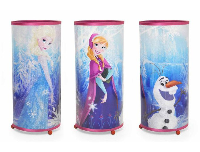 Disney Frozen Cylinder Glitter Lamp