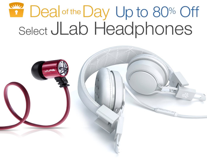 Up to 80% off JLAB Headphones