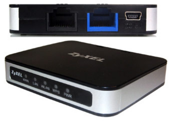 ZyXEL MWR102 USB Travel Router