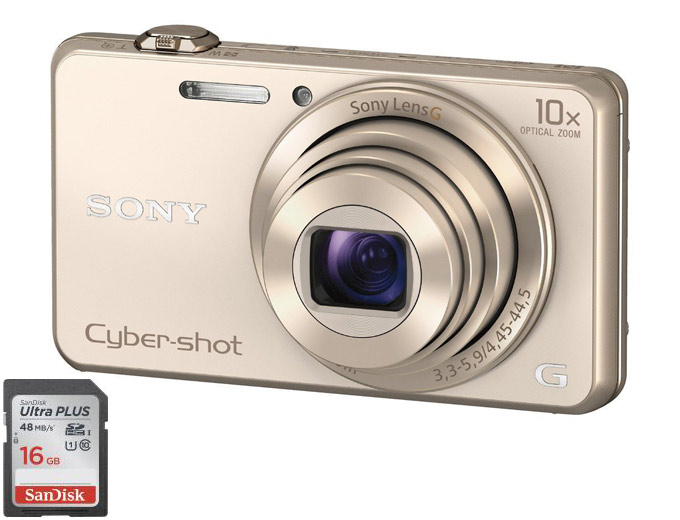 Sony DSCWX220 18.2MP Digital Camera Kit