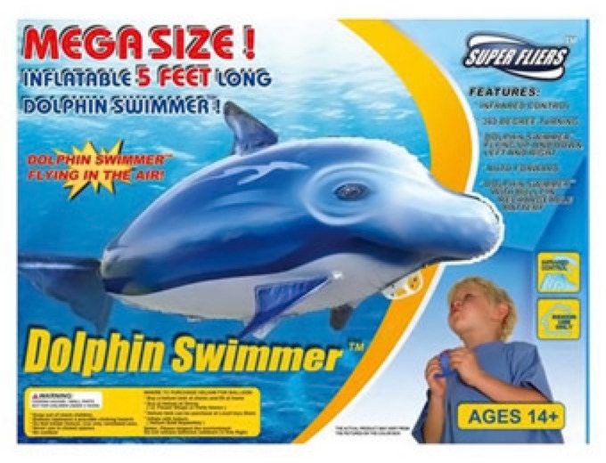 Infrared RC Inflatable Flying Dolphin Swimmer