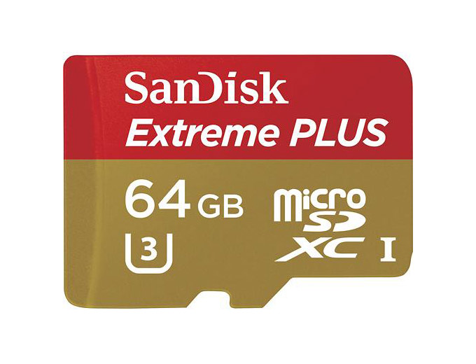 SanDisk Extreme PLUS 64GB microSDXC Card