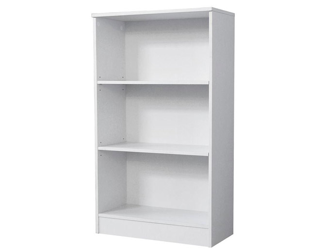 Hampton Bay 3-Shelf Bookcase in White