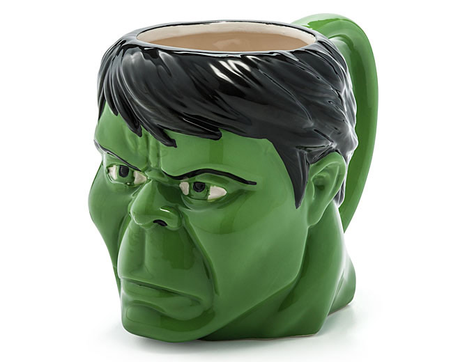 Marvel Molded Hulk Face Coffee Mug