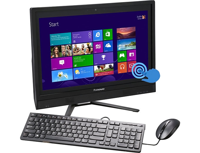 Lenovo C470 21.5" Touchscreen All-in-One PC