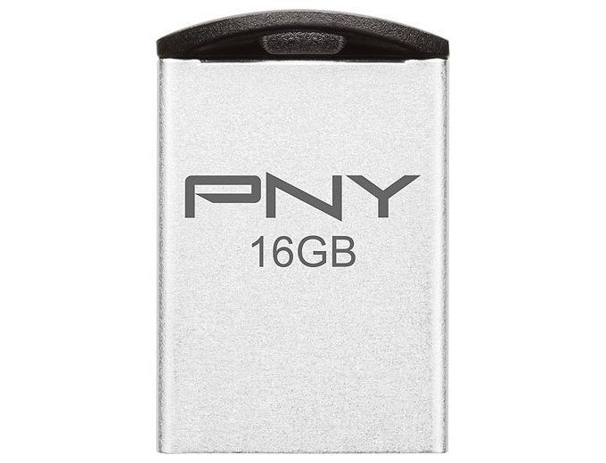 PNY Micro Metal Attache 16GB Flash Drive