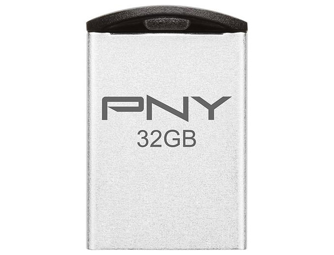 PNY Micro Metal Attache 32GB Flash Drive