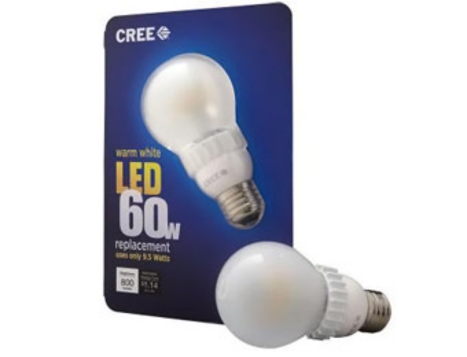 Deal: Cree 9.5-Watt Warm White LED Light Bulb