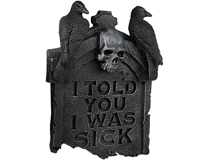 Design Toscano Gothic Tombstone Wall Plaque