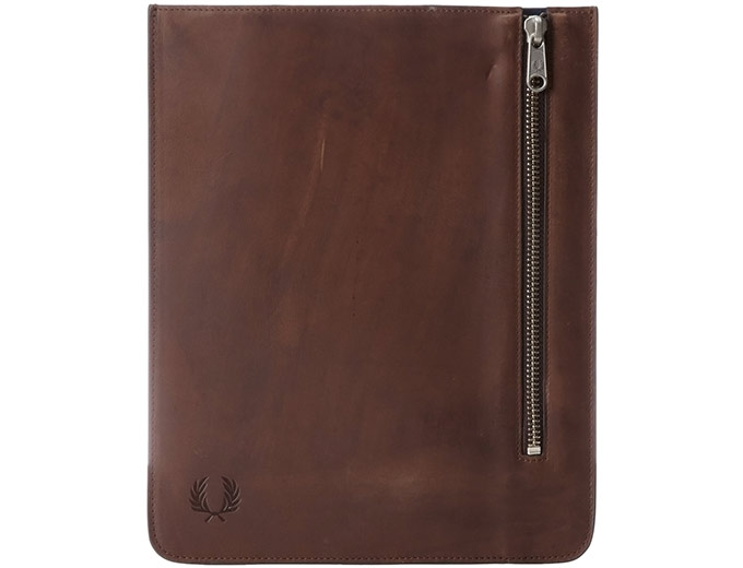Fred Perry Leather Tablet Sleeve