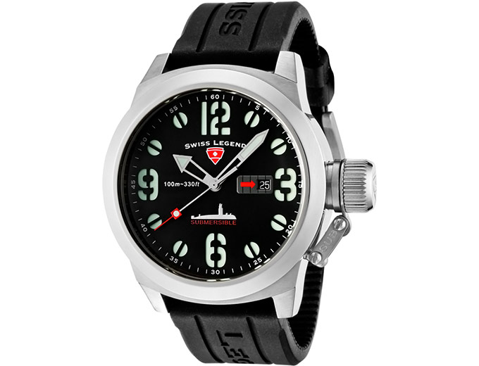 Swiss Legend Submersible Black Watch