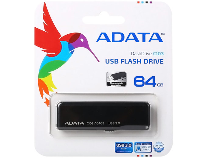 ADATA C103 64GB USB 3.0 Flash Drive