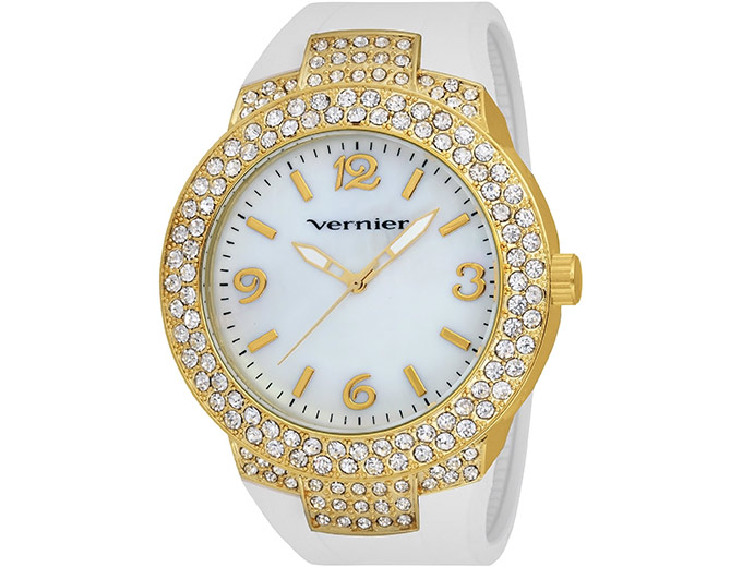 Vernier Women's Mother-Of-Pearl Dial Watch