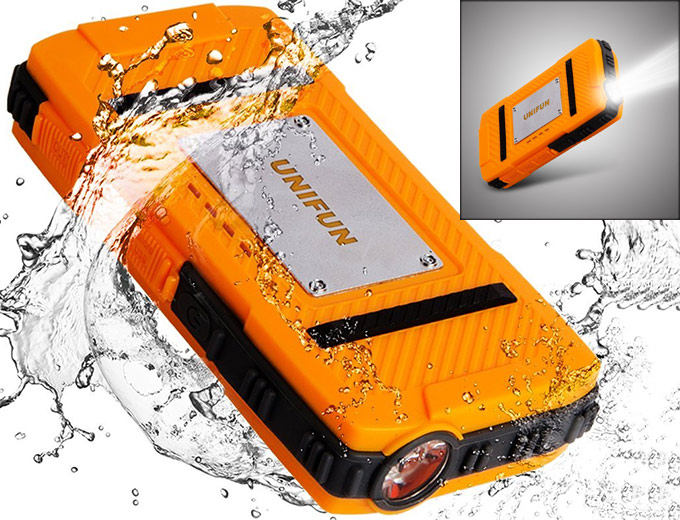 UNIFUN 10400mAh Waterproof USB Power Bank