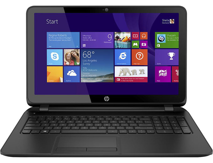 $100 15.6" off HP 15-f162dx Touch Laptop